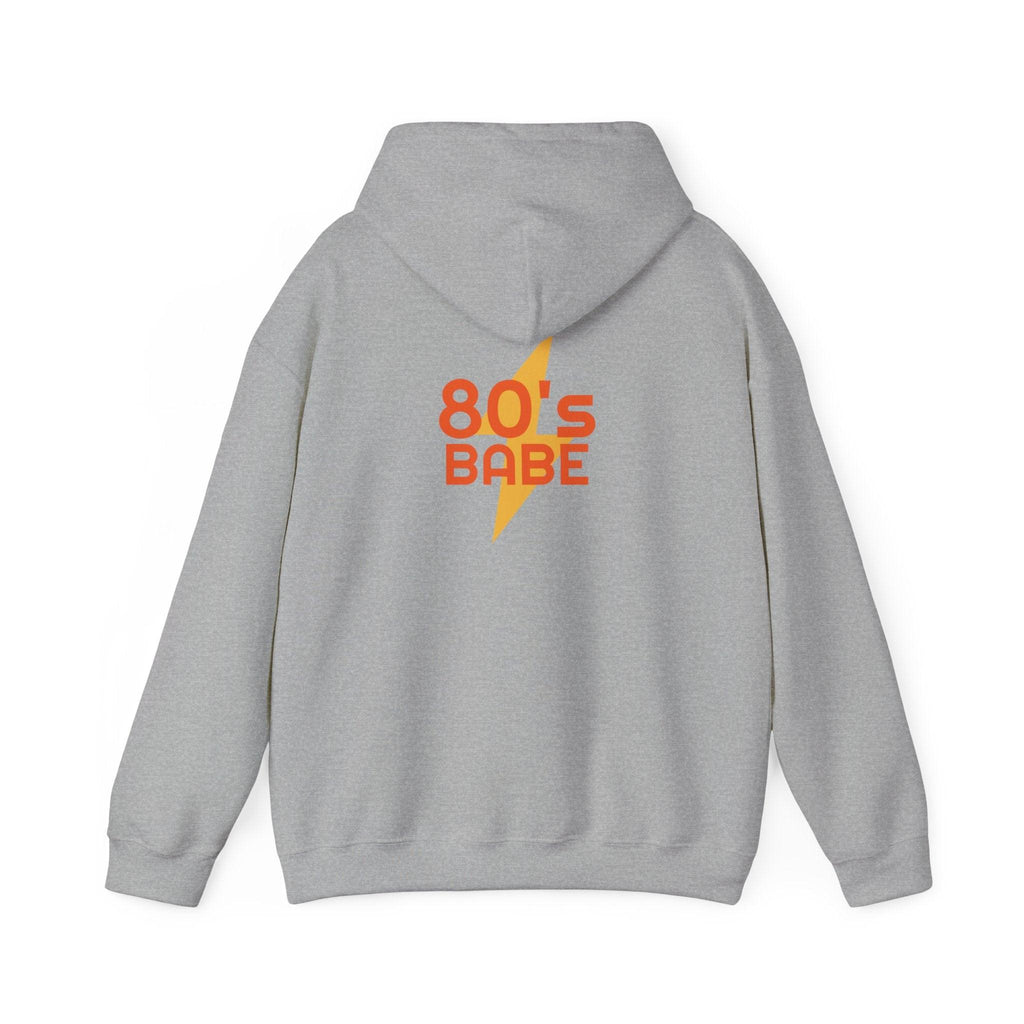 Made in the 80's Hoodie — Retro '80s Babe Vintage Graphic Sweatshirt.
