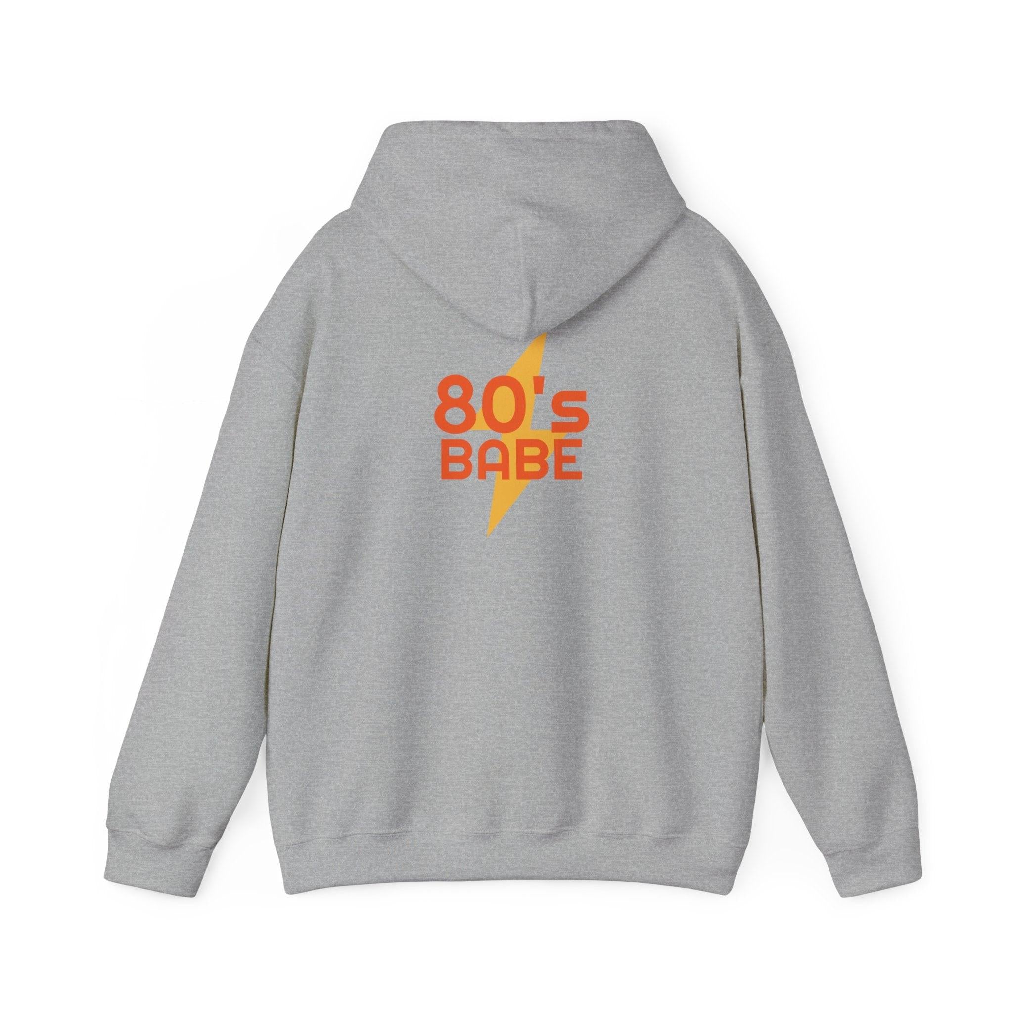 Made in the 80's Hoodie — Retro '80s Babe Vintage Graphic Sweatshirt.