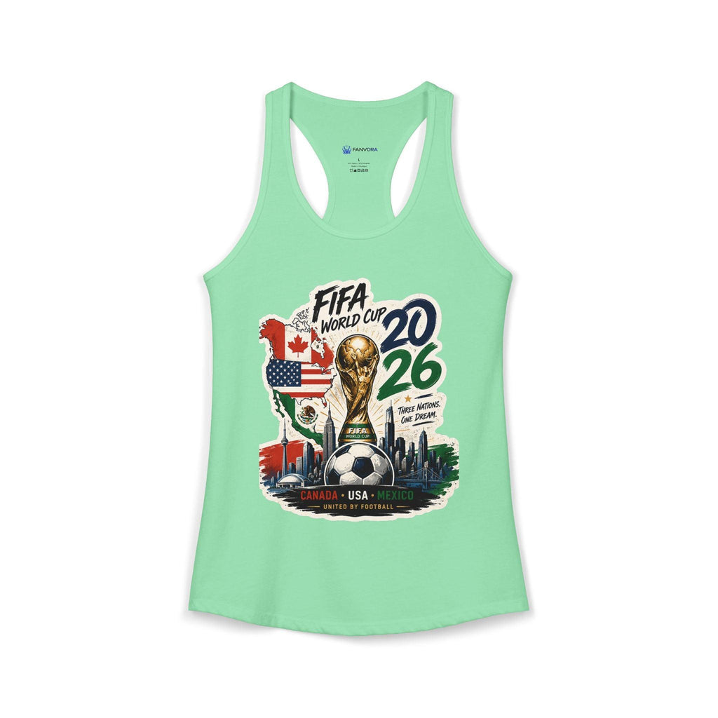 World cup 2026 Women's Ideal Racerback Tank.