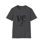 Love King T-Shirt — 've' Heart Graphic Tee