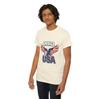 USA Eagle T-Shirt – America Patriotic Graphic Tee for 4th of July