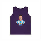 "I am Here to Stay" Argentina Soccer Star Tank Top — Jersey Portrait World Cup 2026.