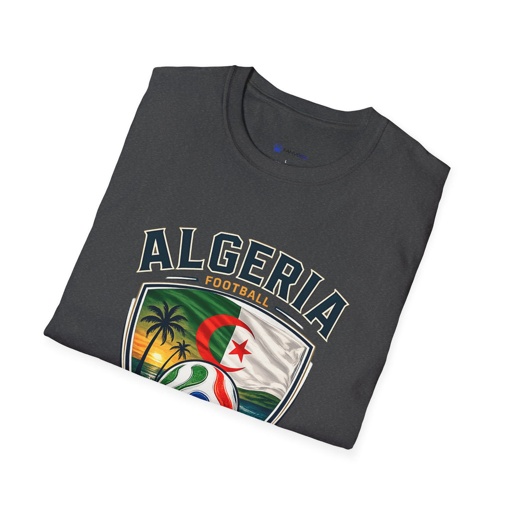 Algeria Football T-Shirt — 2026 National Team Crest Tee