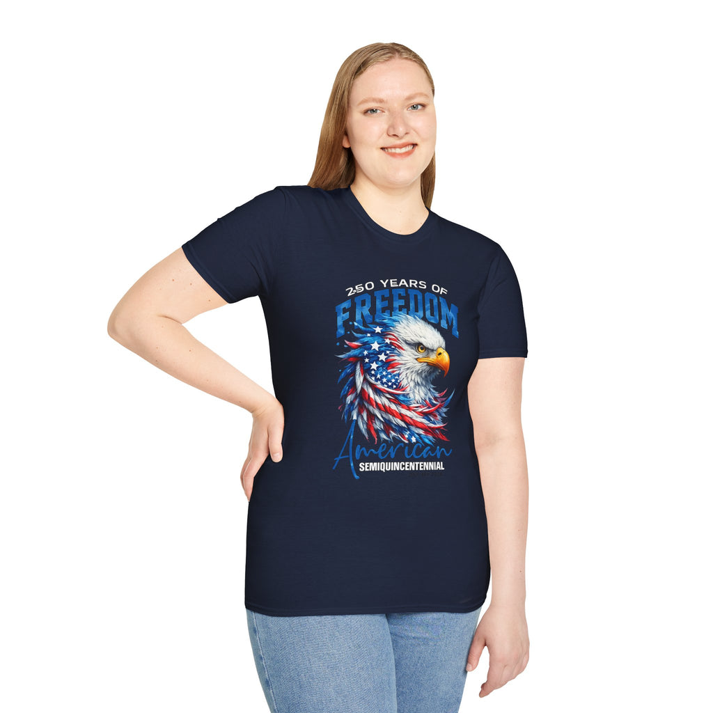 Freedom Eagle T‑Shirt — 250 Years of American Pride