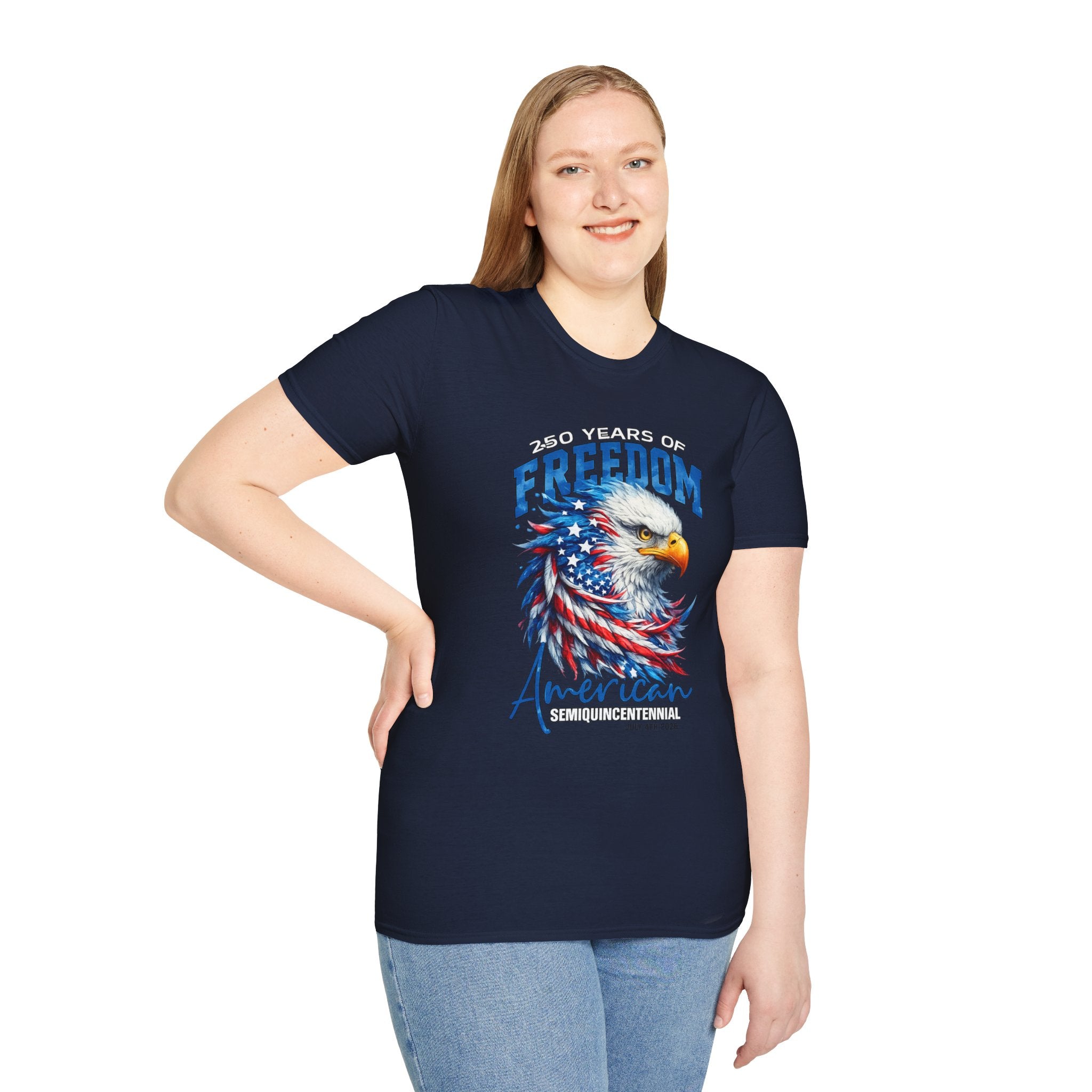 Freedom Eagle T‑Shirt — 250 Years of American Pride