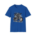 Rebel Rider Motorcycle T-Shirt — Vintage Biker Graphic Tee