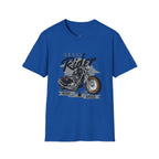 Rebel Rider Motorcycle T-Shirt — Vintage Biker Graphic Tee