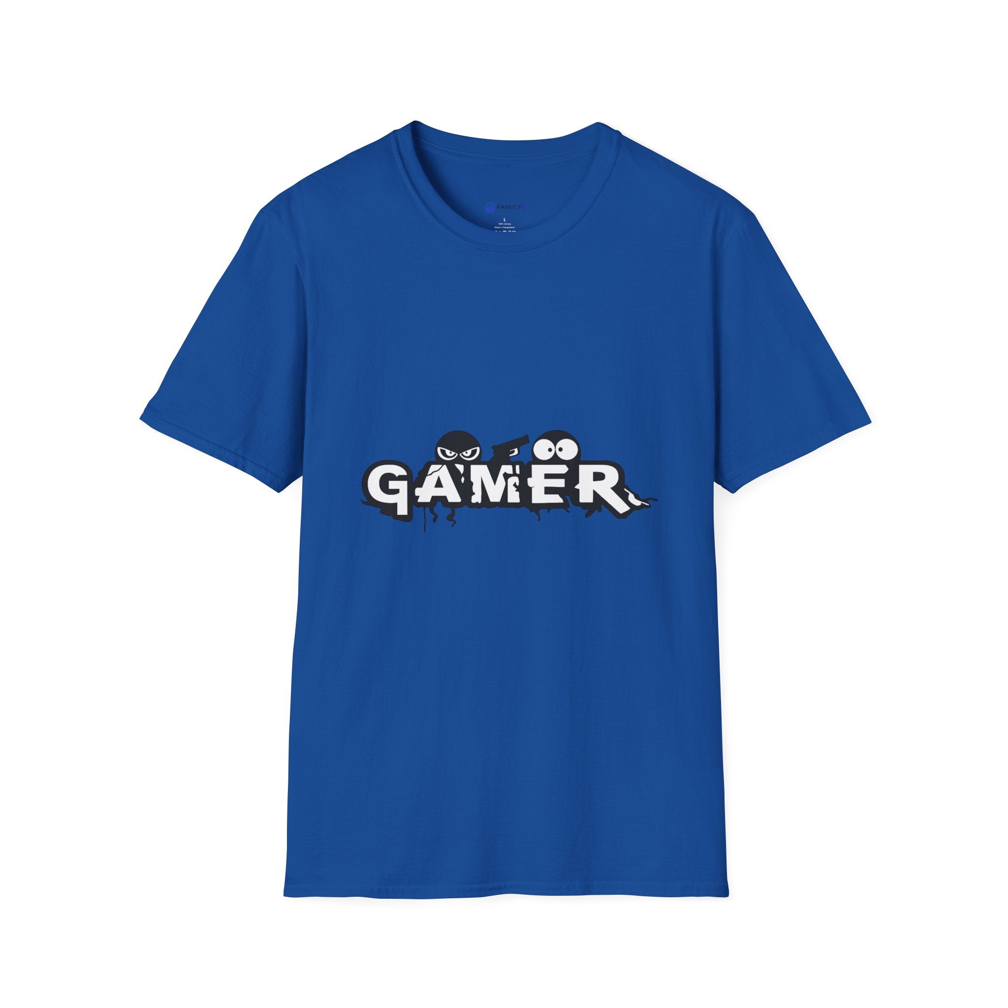 Gamer Crew T‑Shirt — Cute Monstrous Gamer Logo Tee