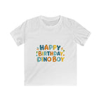 Happy Birthday Dino Boy Kids Tee