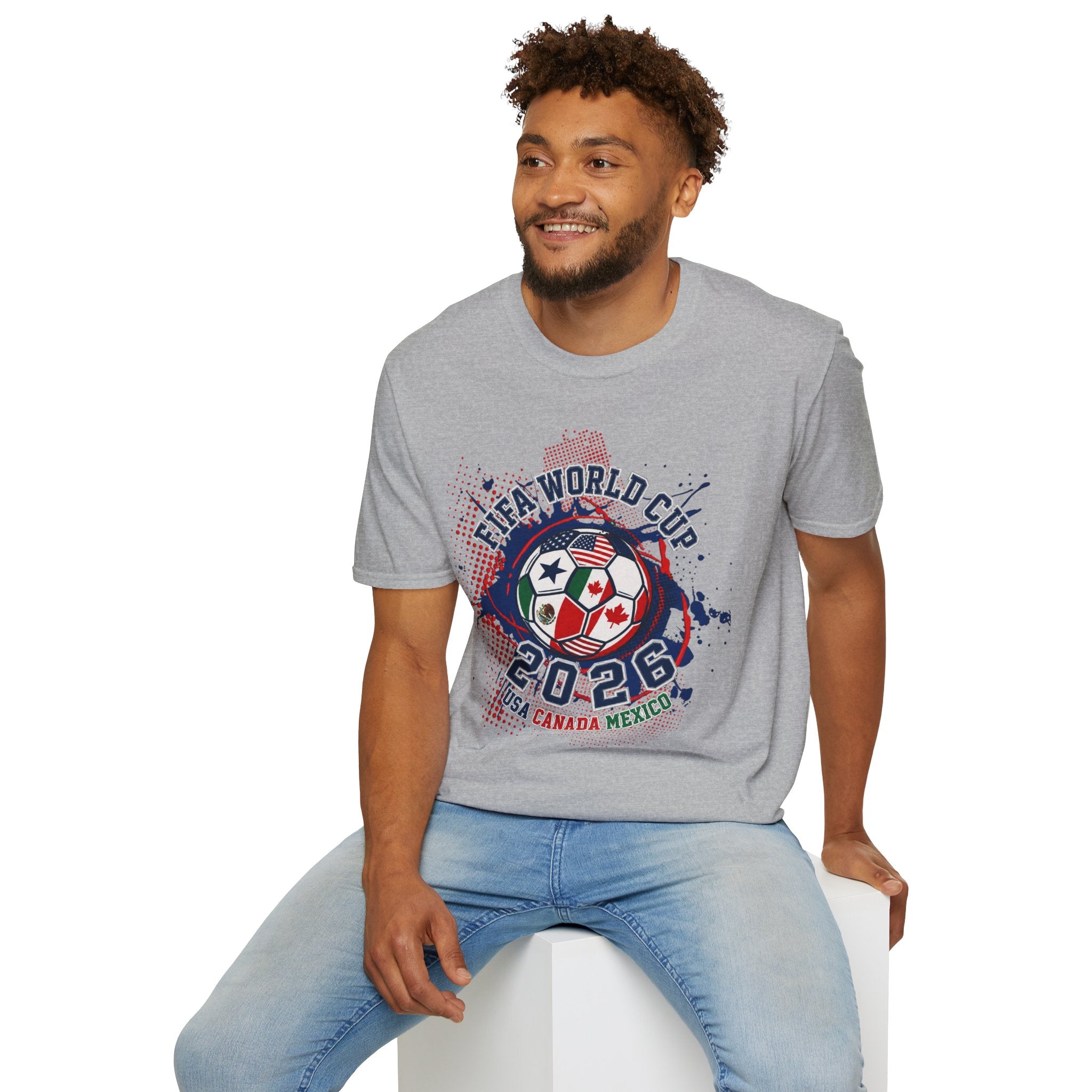Soccer cup 2026 Tee — USA Canada Mexico Championship Design
