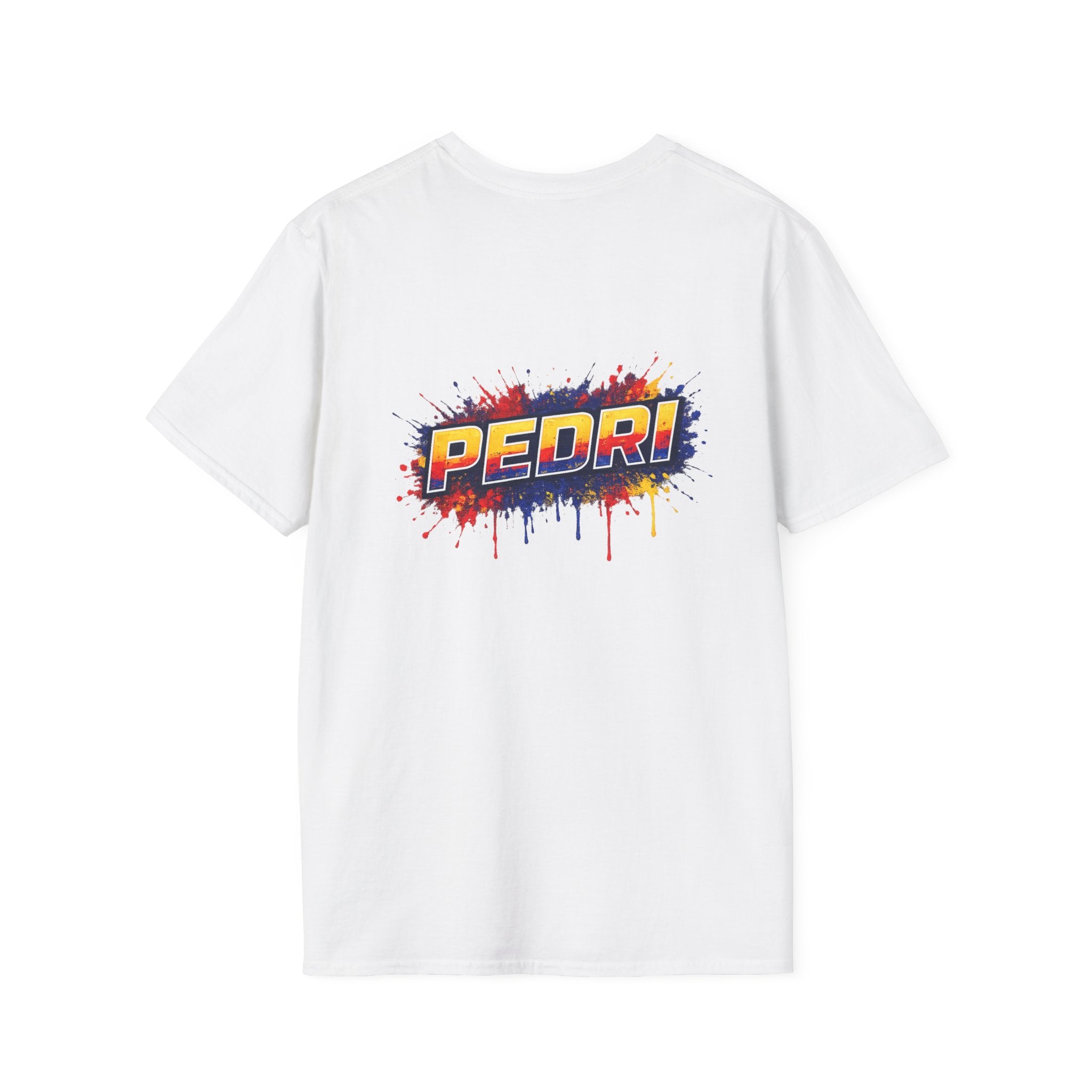 T-Shirt — 'Spain legend' Color Splash Soccer Portrait Tee
