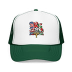 soccer cup 2026 Foam Trucker Hat — USA Soccer Patch Design