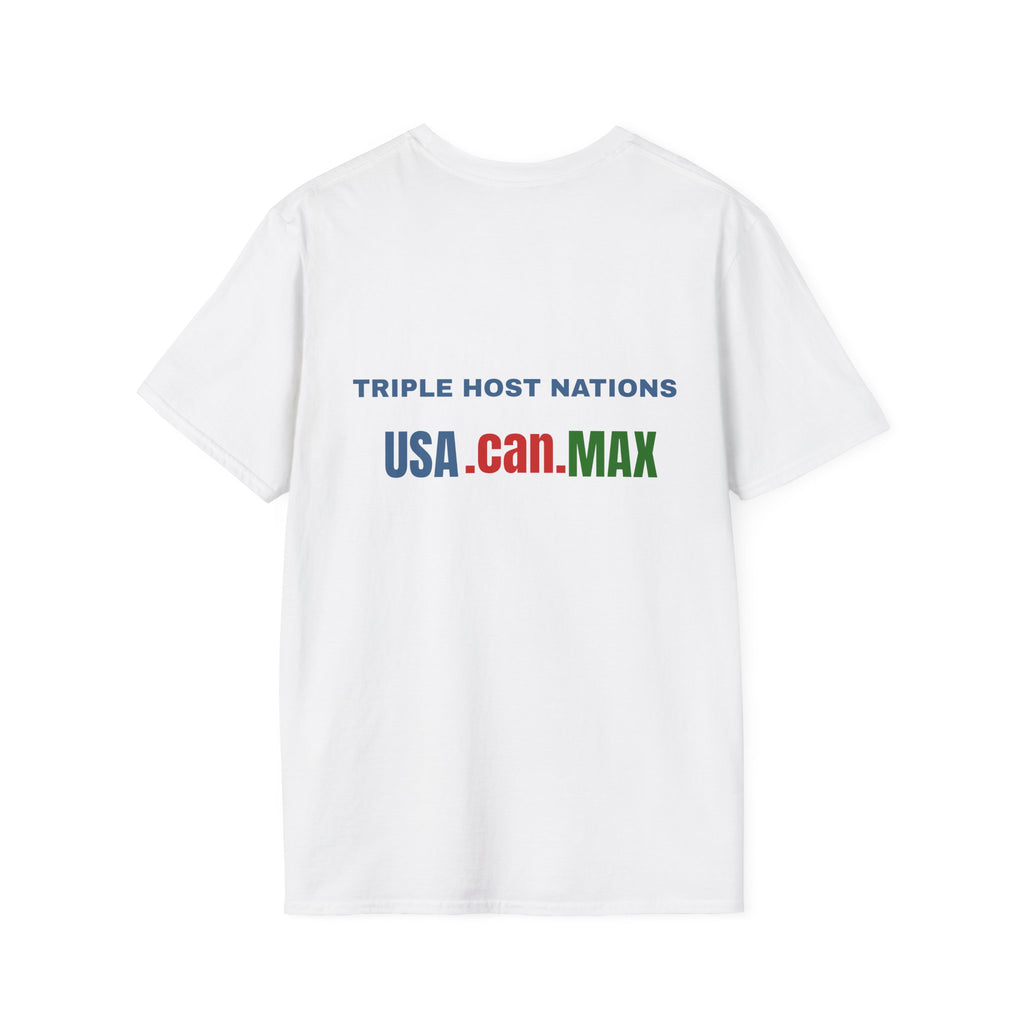 Soccer  Cup T-Shirt – "Go Team! Cup Soccer" USA Flag Design