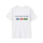 Soccer  Cup T-Shirt – "Go Team! Cup Soccer" USA Flag Design
