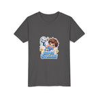 Youth Tee - Cute 'Super Strike!' Soccer Boy Graphic