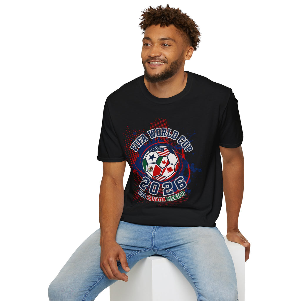 Soccer cup 2026 Tee — USA Canada Mexico Championship Design
