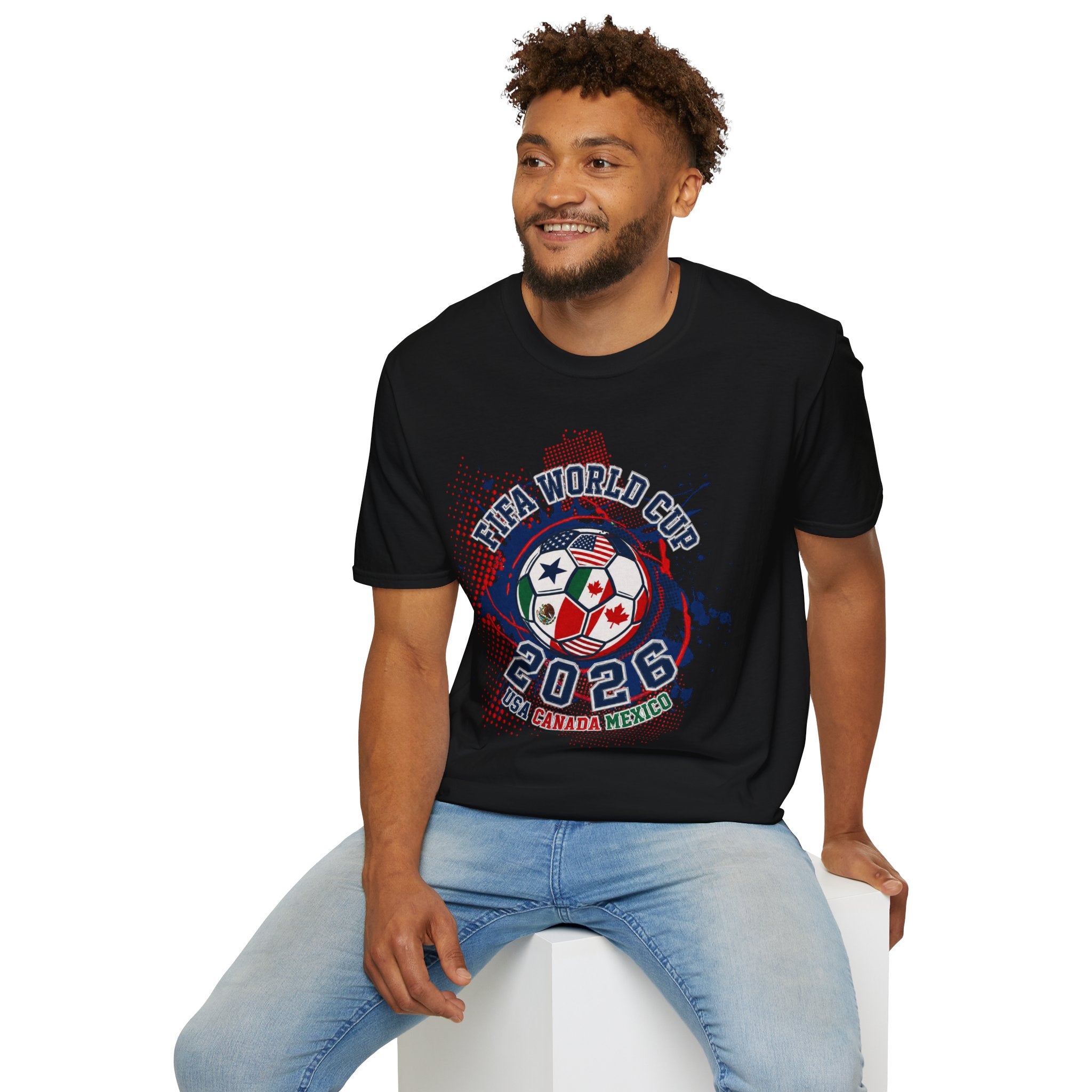 Soccer cup 2026 Tee — USA Canada Mexico Championship Design
