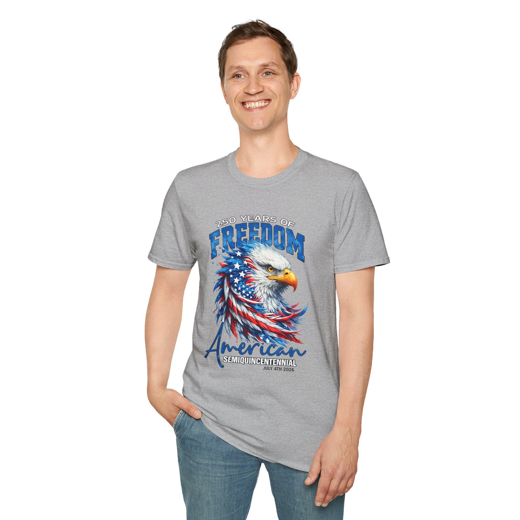 Freedom Eagle T‑Shirt — 250 Years of American Pride