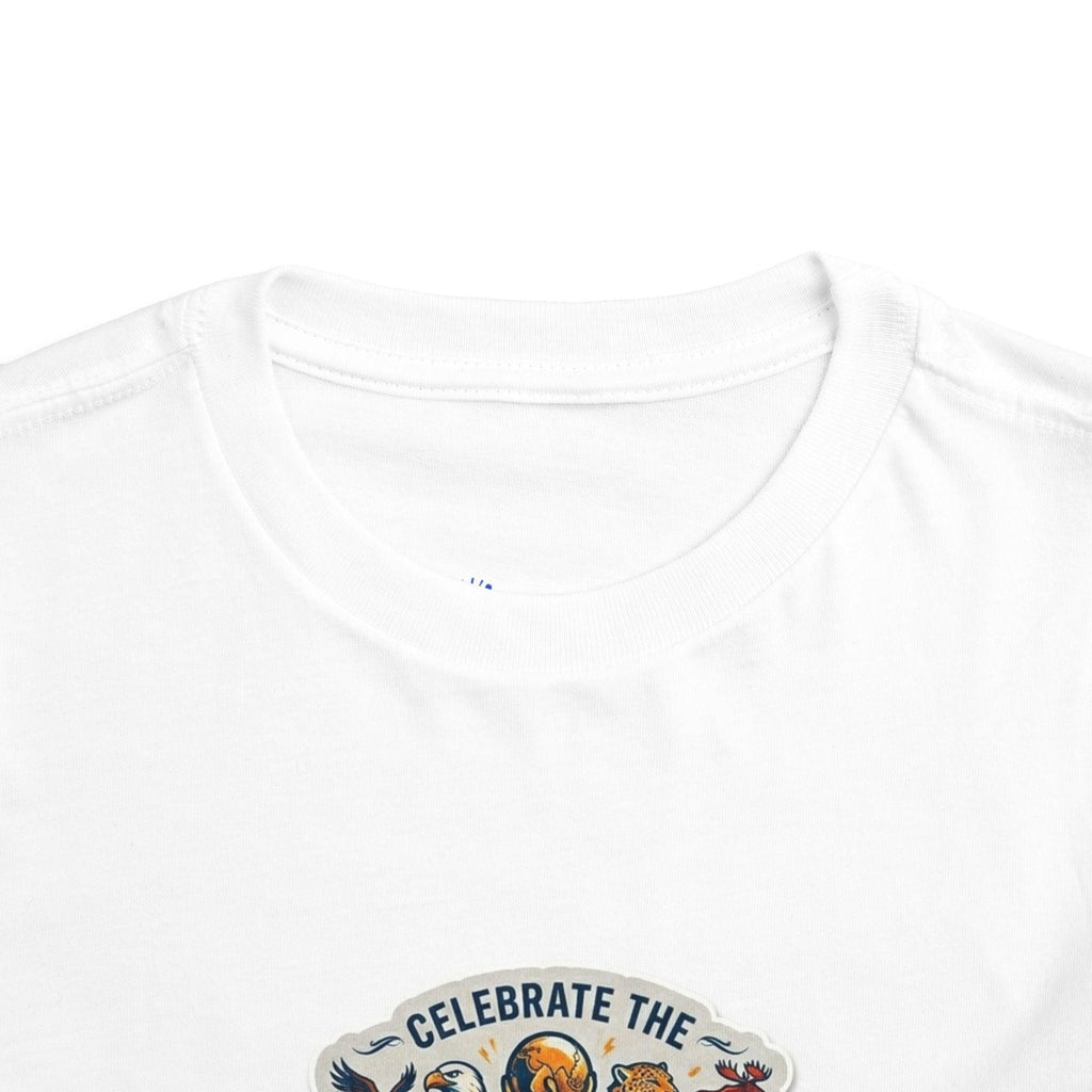 Toddler Tee - Portugal #7 Legend Footballer Fan Version - World Cup 2026 'Energy'.