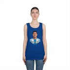 "I am Here to Stay" Argentina Soccer Star Tank Top — Jersey Portrait World Cup 2026.