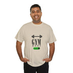 Gym Mode On T-Shirt — Workout Tee with Barbell Graphic