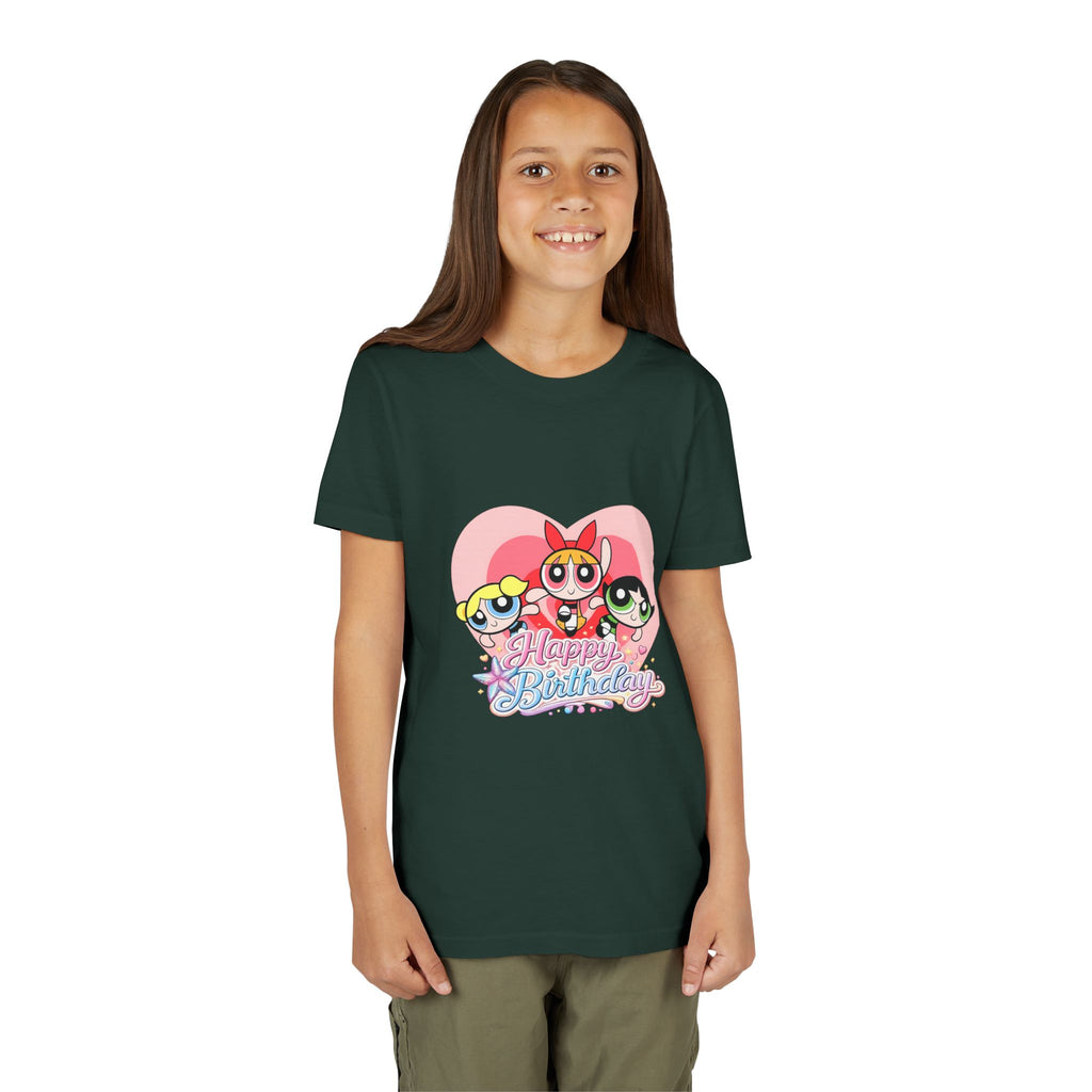 Powerpuff Girls "Happy Birthday" Youth Tee