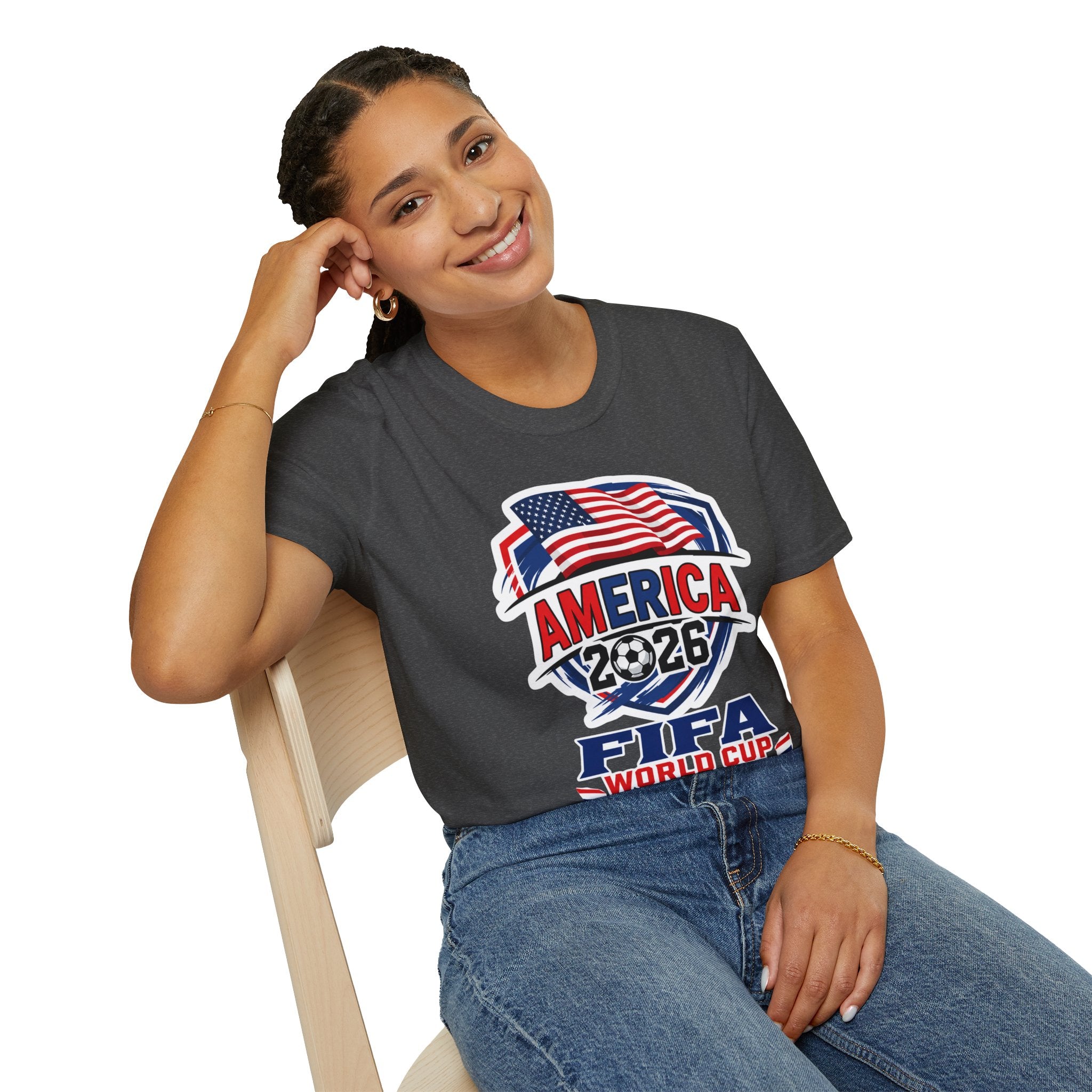 America 2026 soccer T-Shirt — USA Soccer Fan Tee