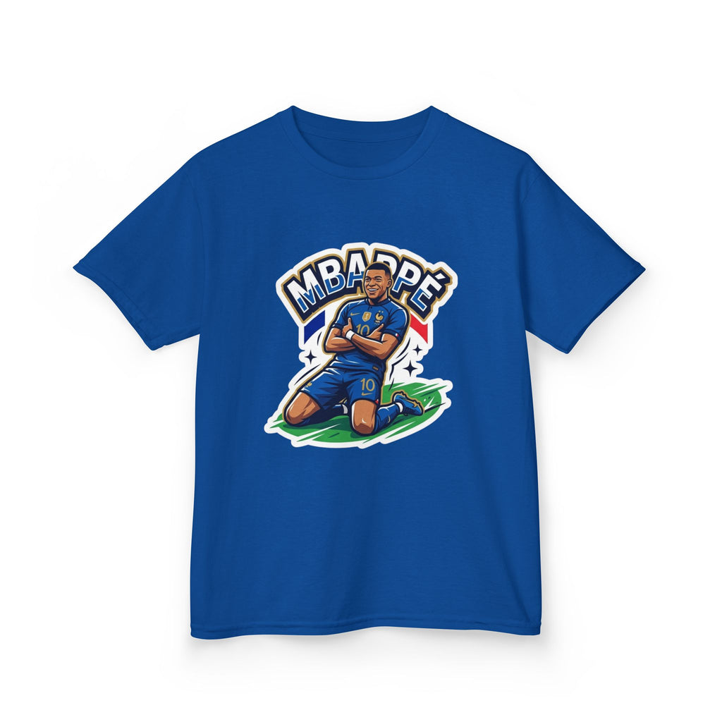 Kinder Fußball WM T-Shirt — „World Cup 2026 Energie“ Mbappé Fan Must-Wear