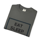 Unisex CR7 Fans Siuuu T-Shirt — Eat Sleep Siuuu Repeat Graphic Tee.