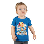 Toddler T-Shirt — Happy 3rd Birthday Bear Balloons Graphic