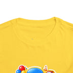 Toddler Birthday Tee — "3" Race Car Happy Birthday Shirt