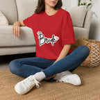 Bride T-Shirt — "The Bride" Bachelorette Tee with Heart