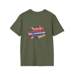 Portrait T-Shirt — Color Splash Football Player Graphic ("England legend")