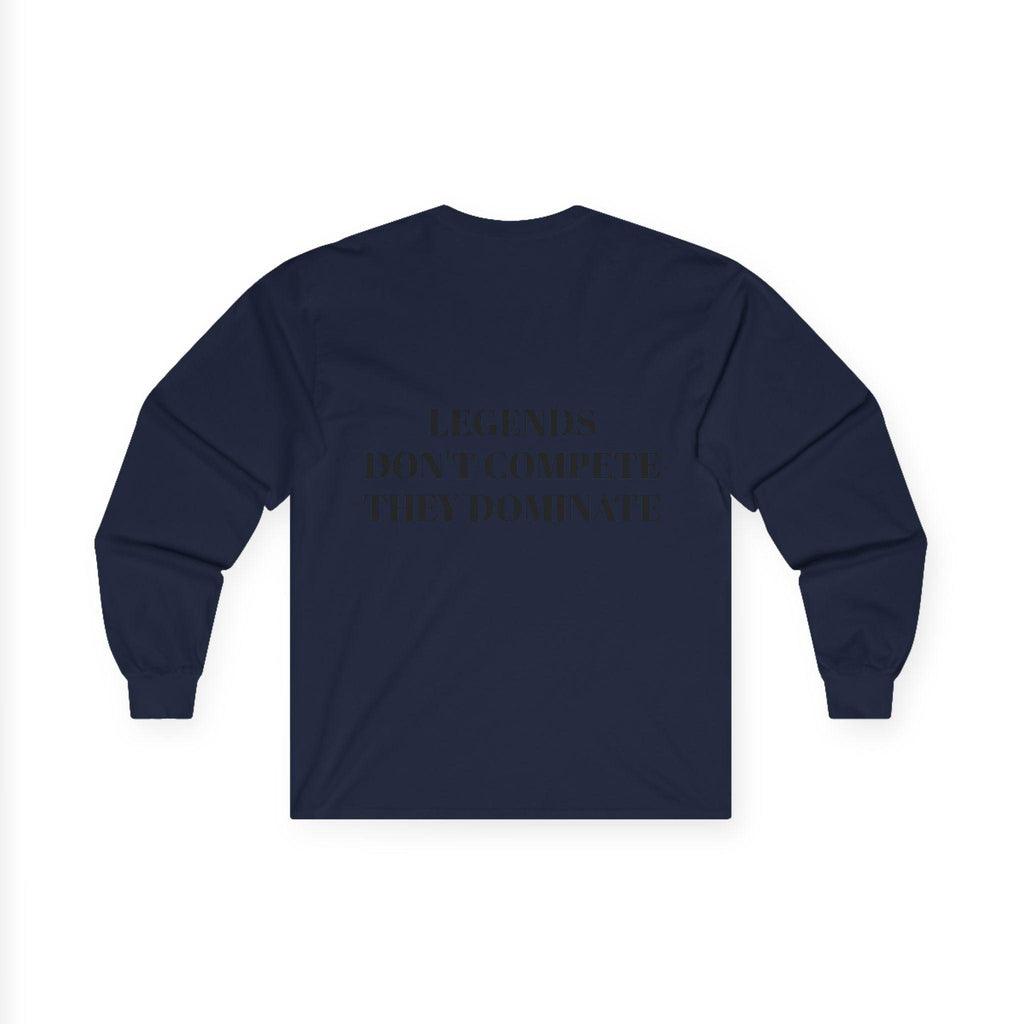 Long Sleeve Football Shirt – World Cup 2026 Fan Tee "Calm Dangerous Genius".