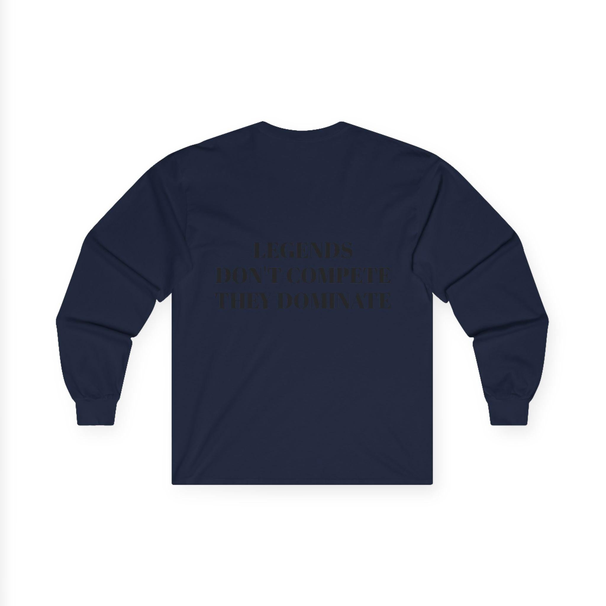 Long Sleeve Football Shirt – World Cup 2026 Fan Tee "Calm Dangerous Genius".