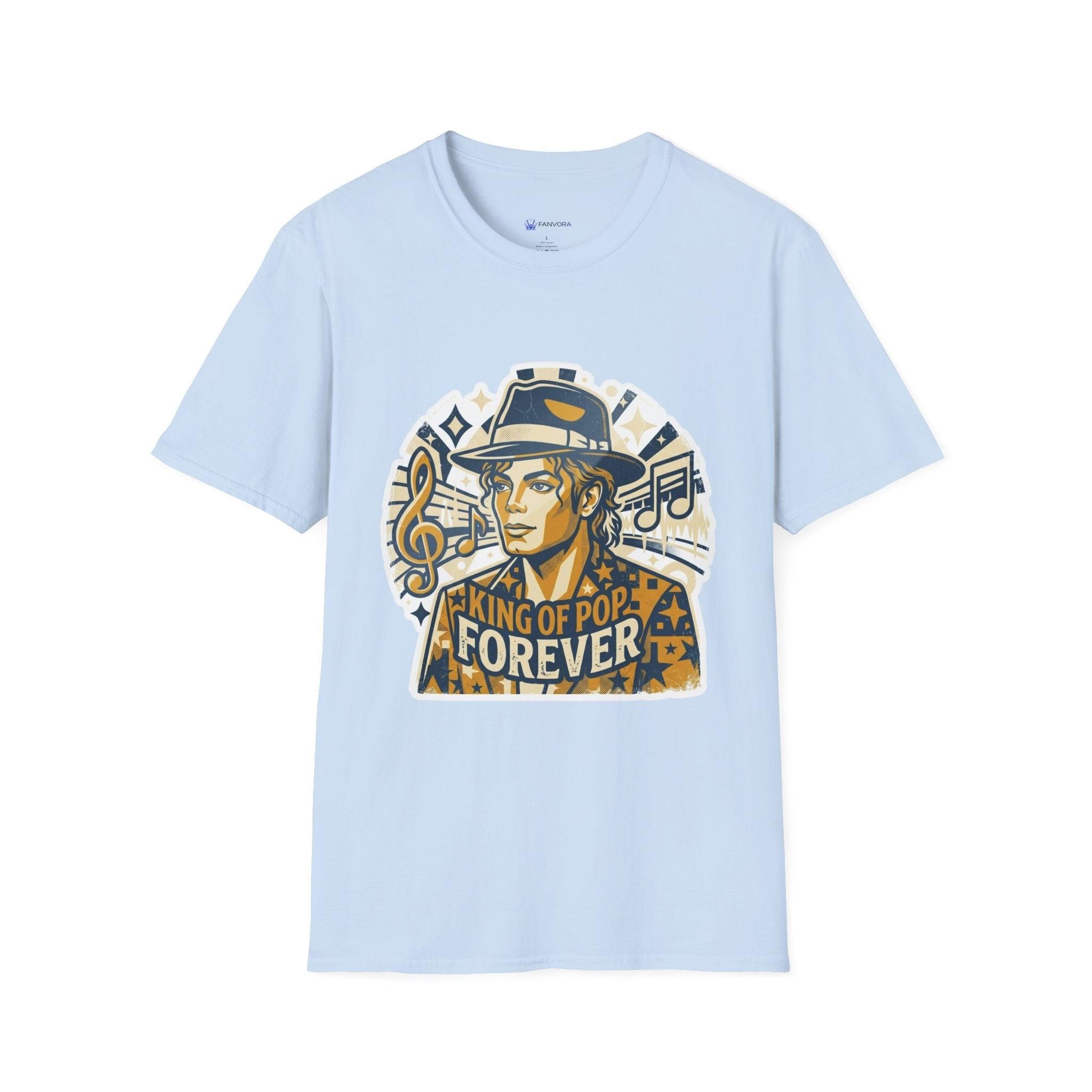King of Pop Forever T-Shirt — MJ Legacy Graphic Tee.