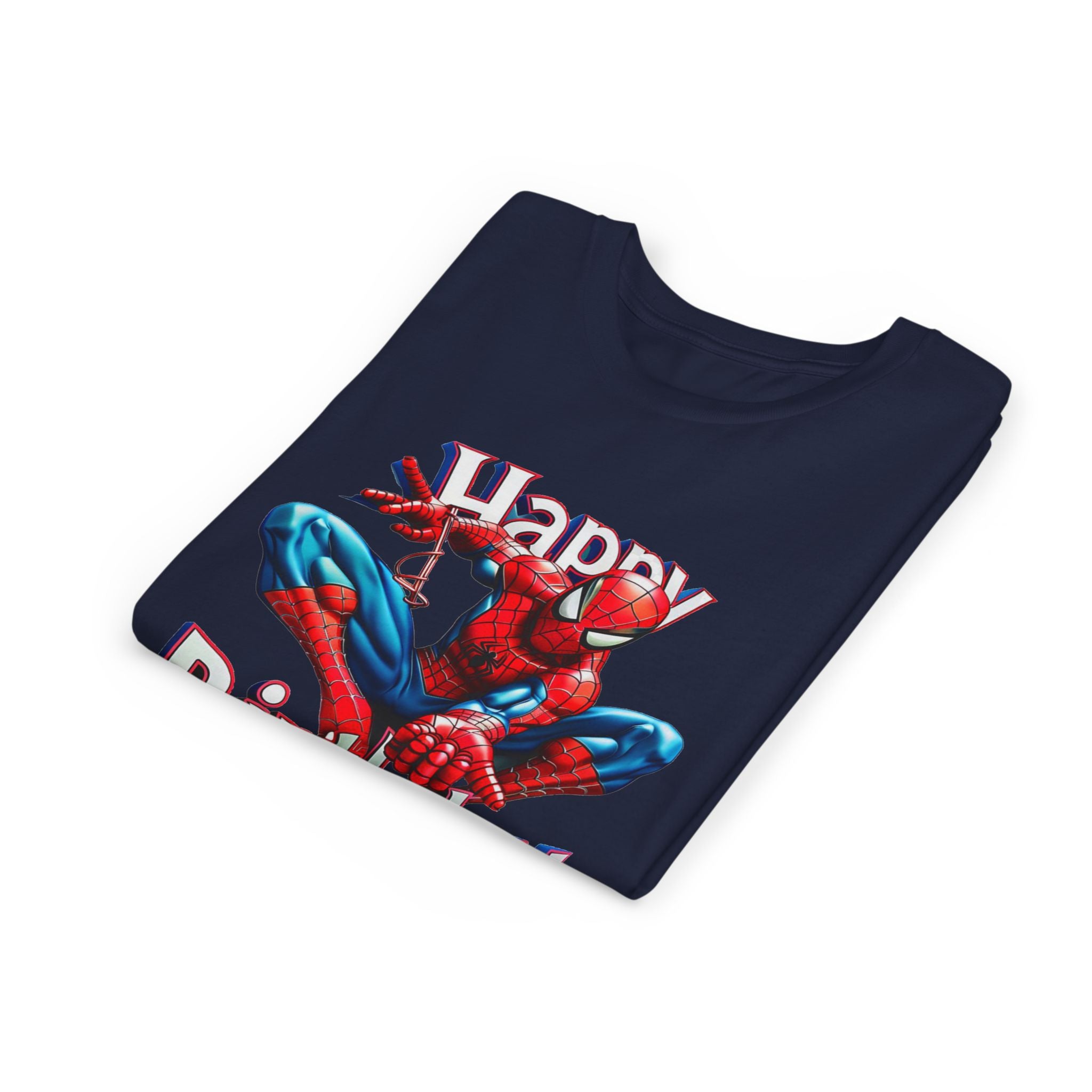 Spider Hero "Happy Birthday" Youth Tee