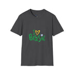 Brazil Soccer T-Shirt — I  Brazil Football Fan Tee