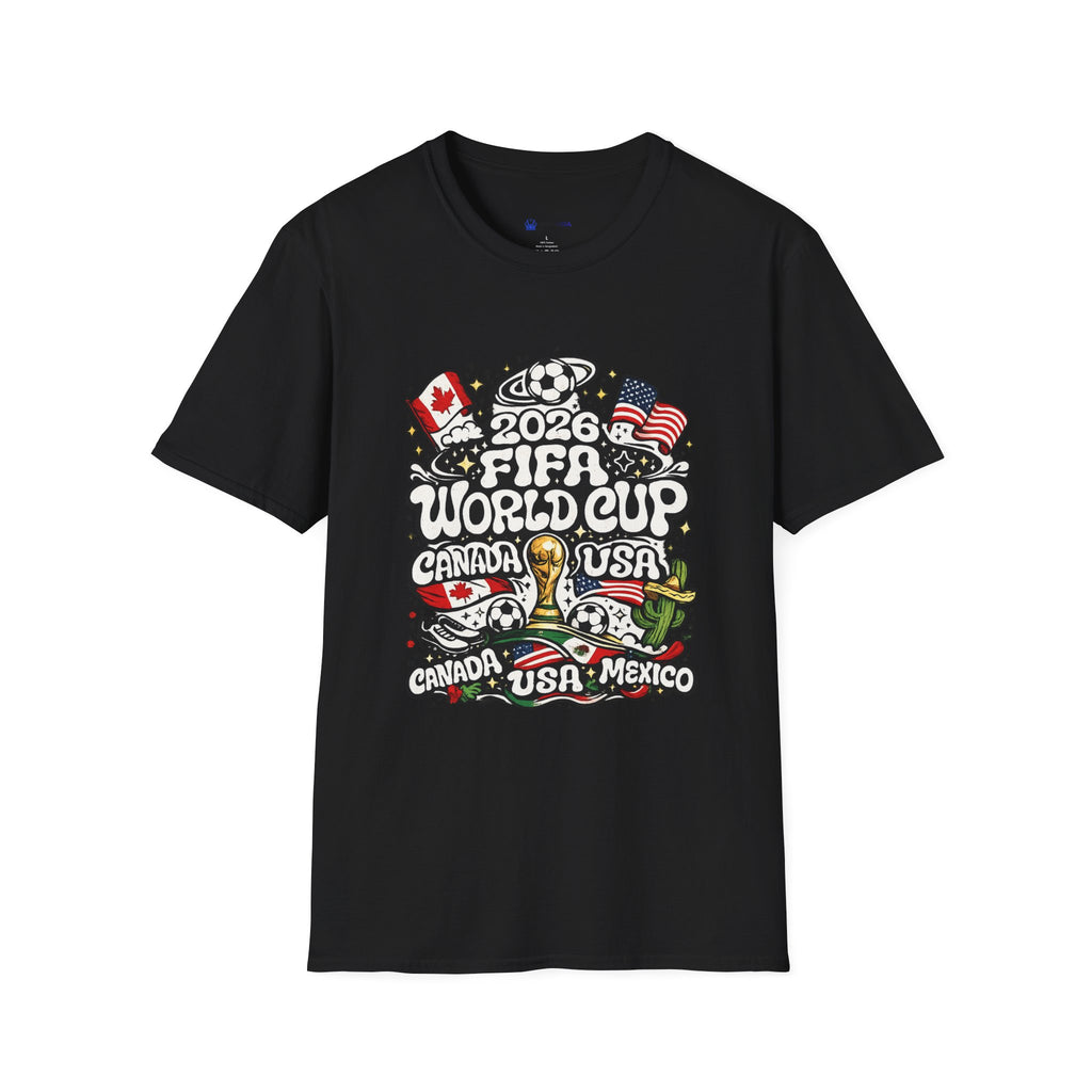 soccer T-Shirt — Canada USA Mexico Fans Shirt