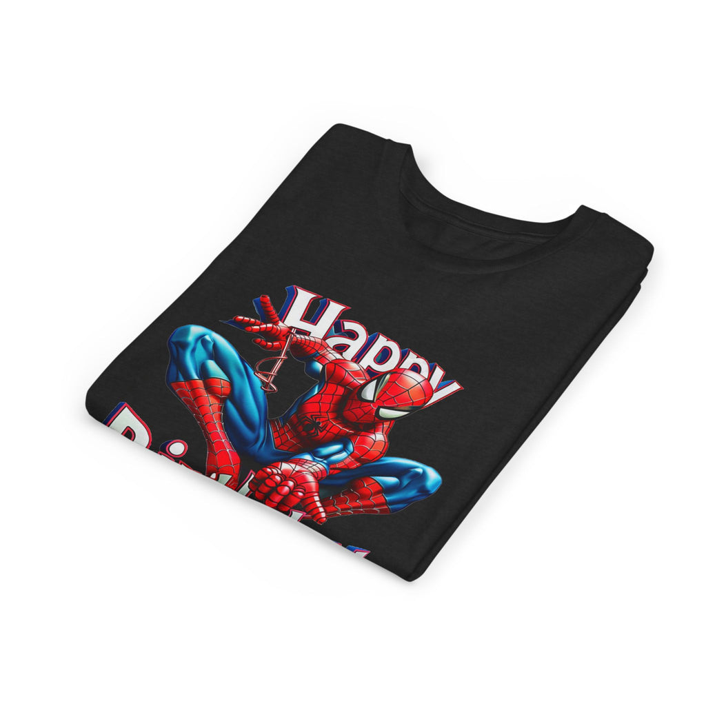 Spider Hero "Happy Birthday" Youth Tee