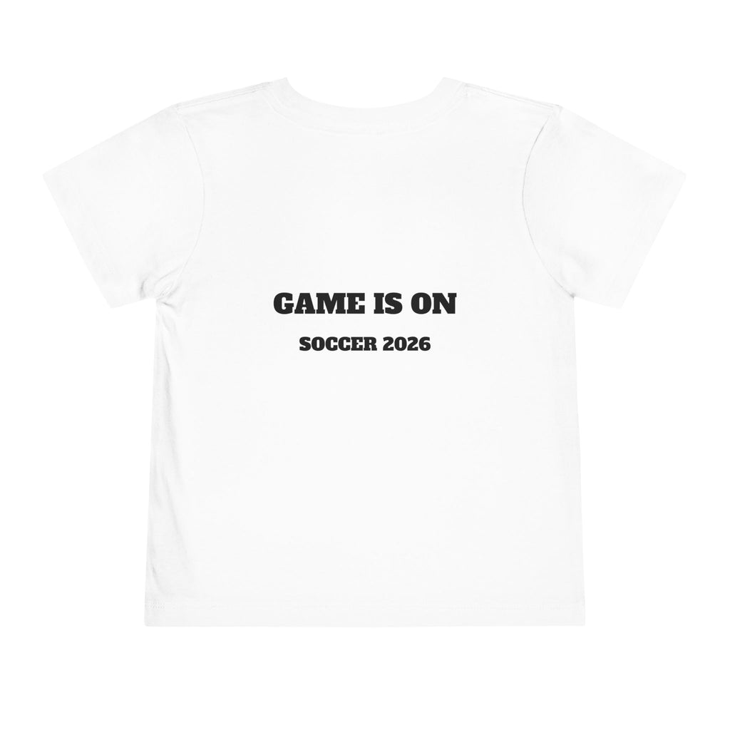 Toddler Soccer Tiger Tee — Cute Kicking Tiger Football Shirt for Kids