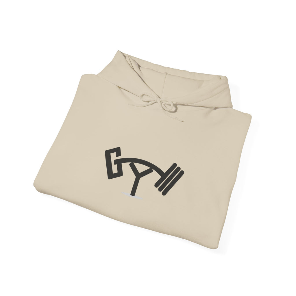 Barbell Martini Hoodie — Gym & Cocktail Fitness Pullover