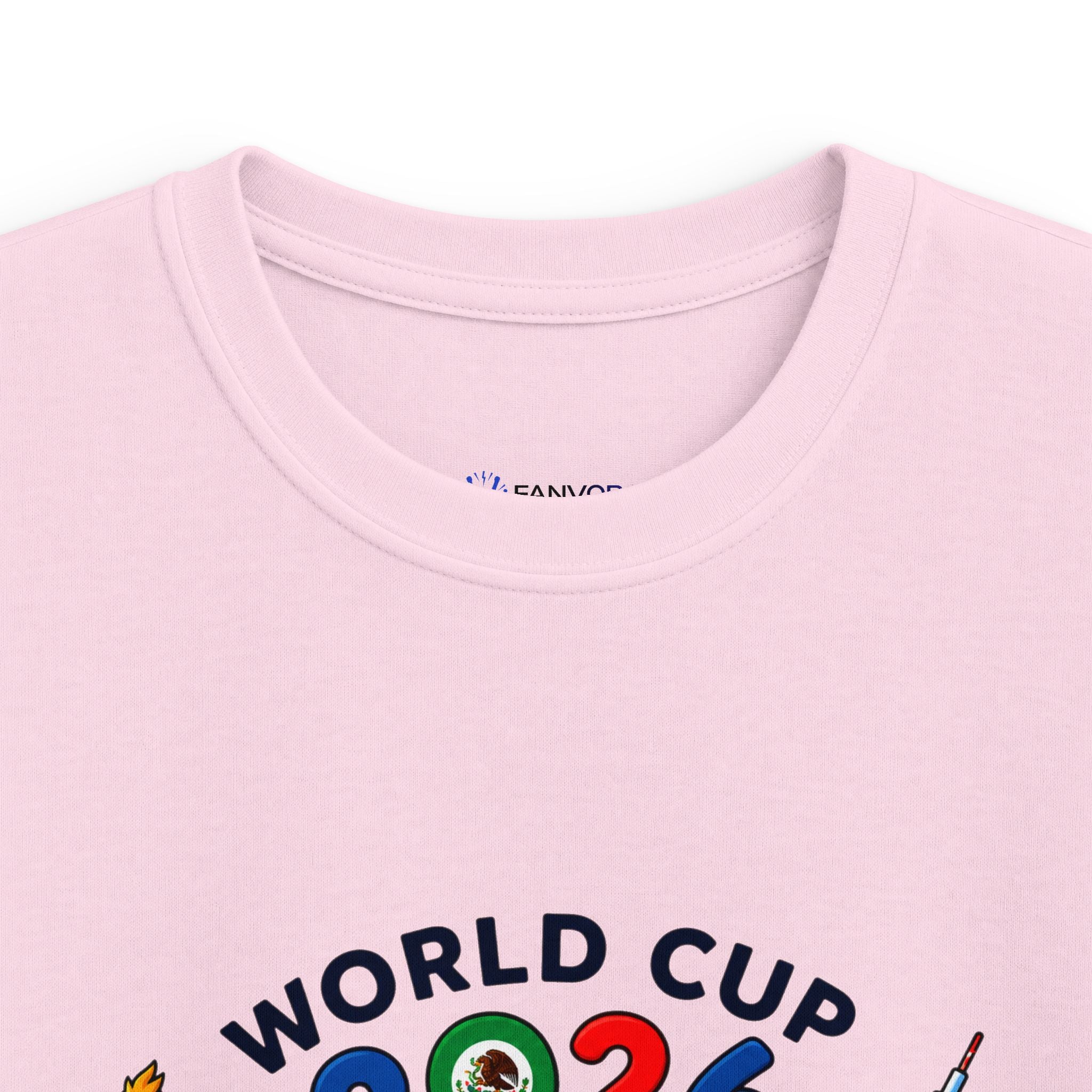 Kids Tee -  America Soccer Mascot & Landmarks