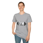 Gym Barbell T‑Shirt — Fitness Workout Tee