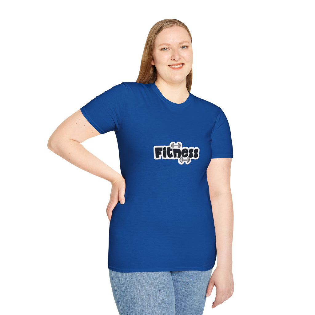 Fitness Graphic T-Shirt — Dumbbell Workout Tee for Gym Lovers