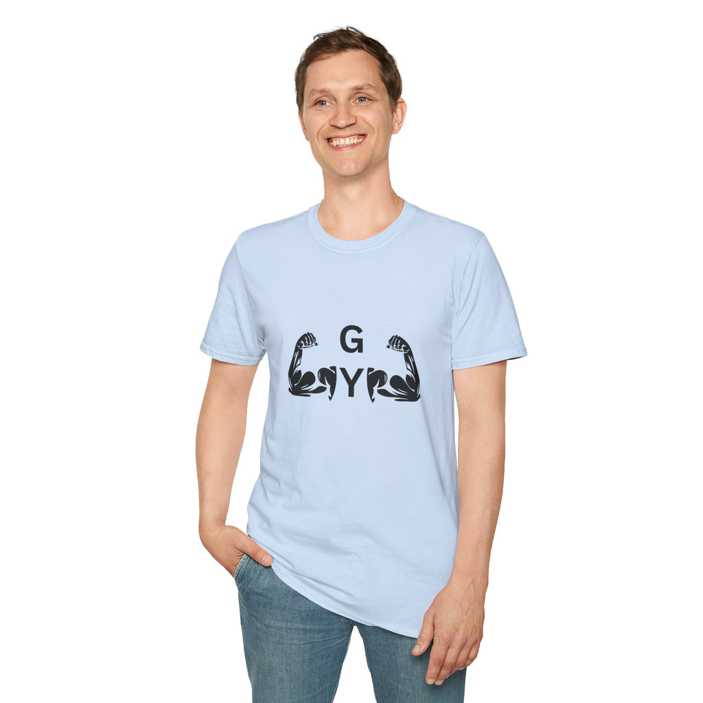 Gym Gyrl Muscle Graphic T‑Shirt