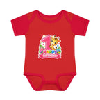 1st Birthday Baby Bodysuit - Happy Birthday Giraffe Onesie