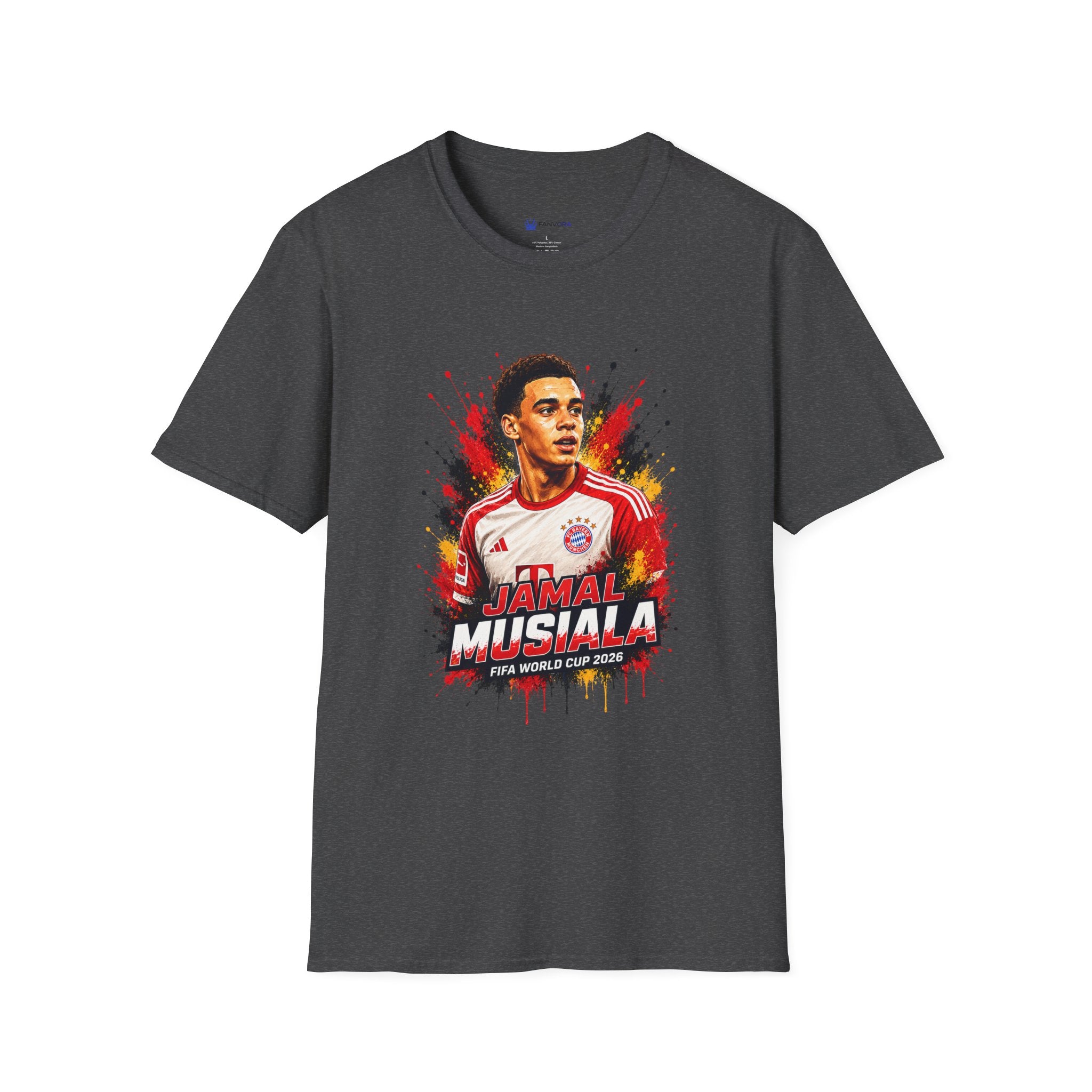 Soccer Player Jersey T-Shirt — Germany Legend Portrait Graphic Tee