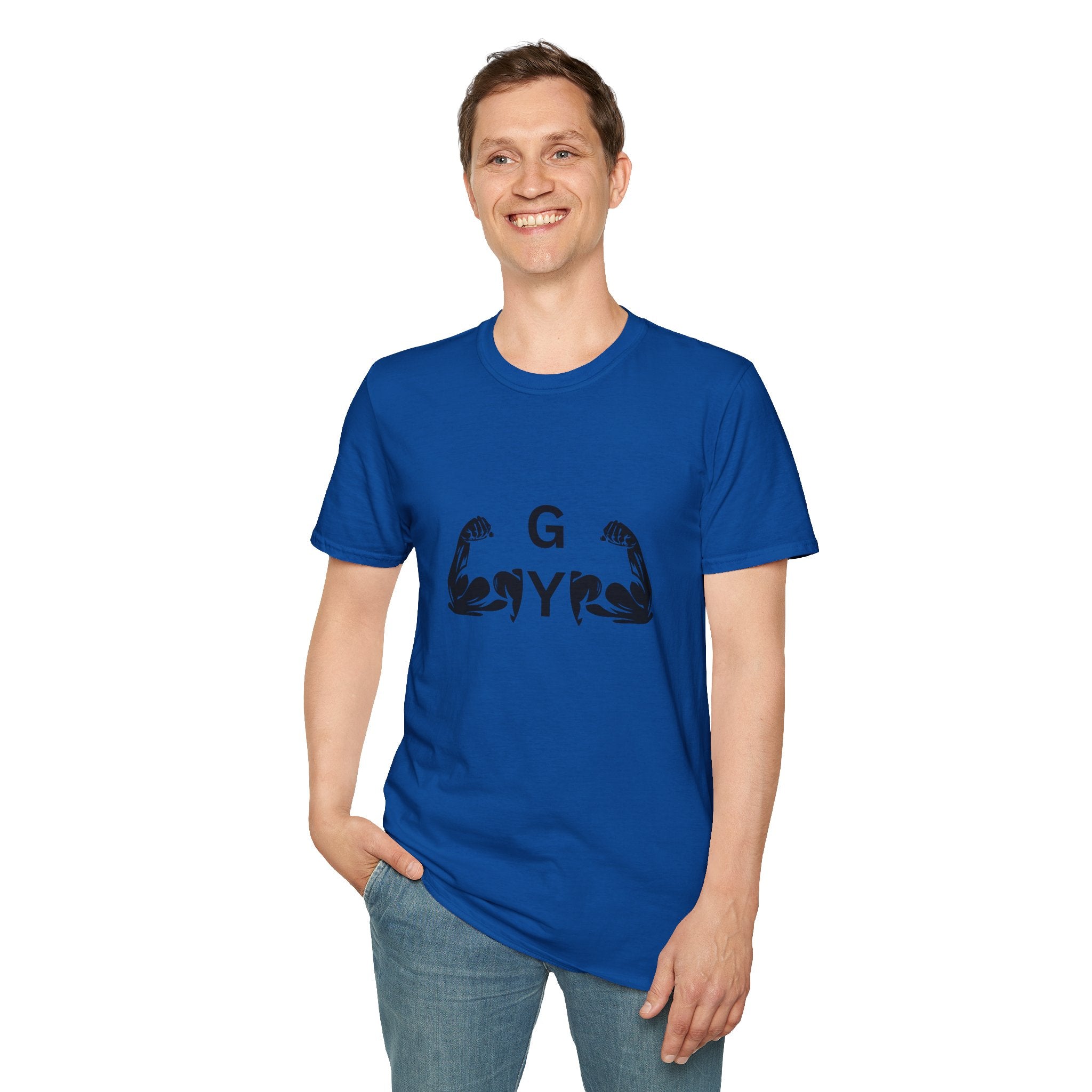 Gym Gyrl Muscle Graphic T‑Shirt