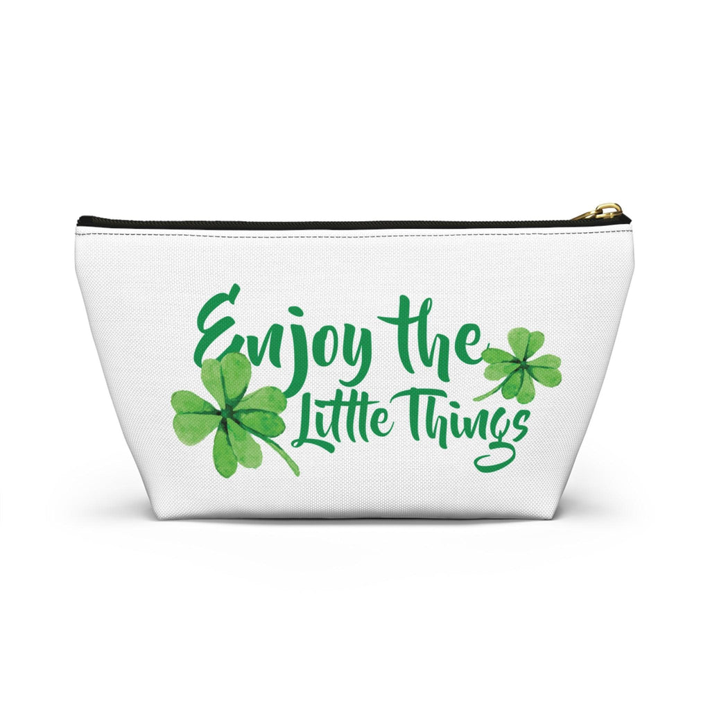 Enjoy the little things inspirational travel pouch
